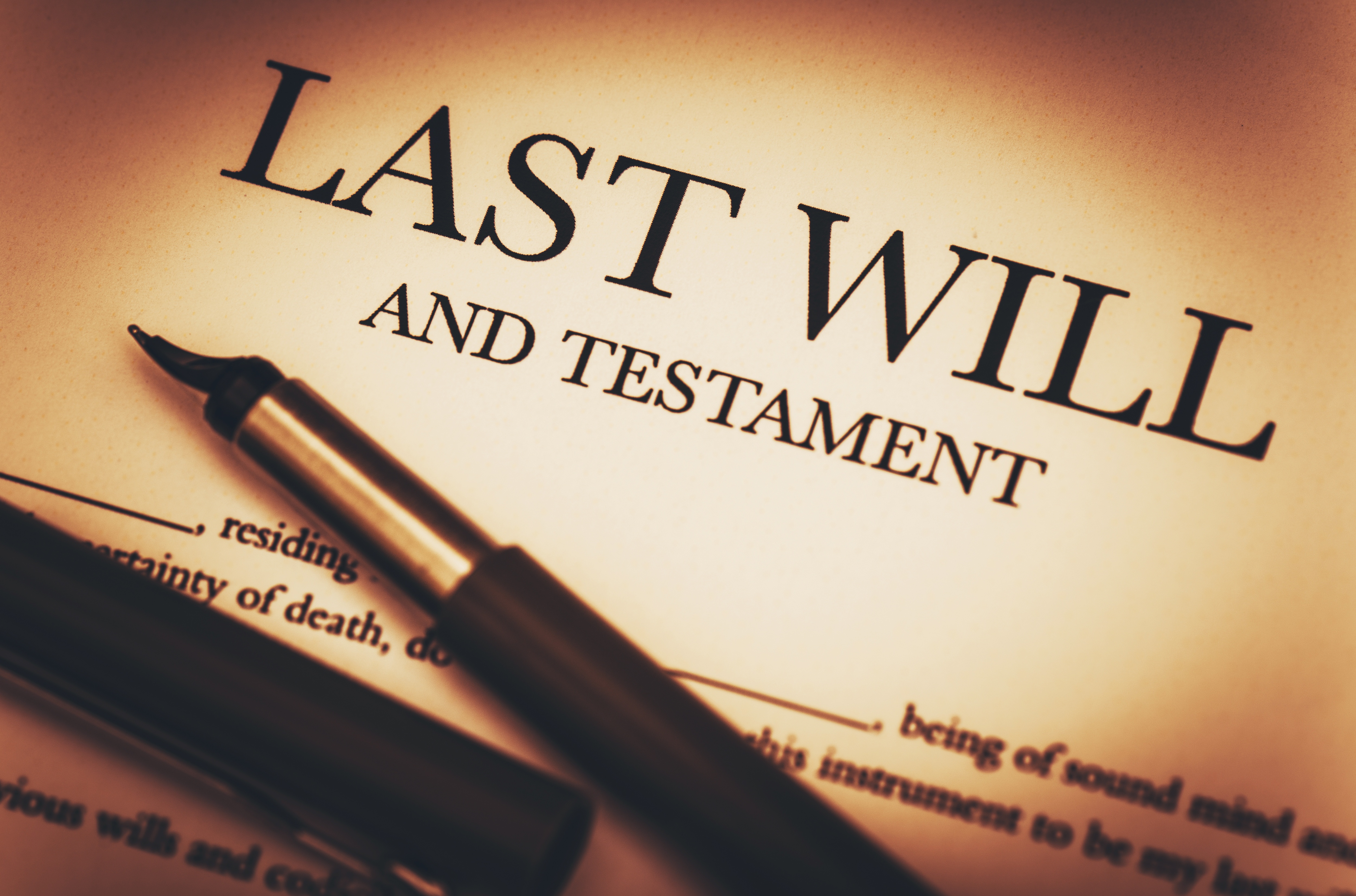 Costs Associated with Dying Without a Will