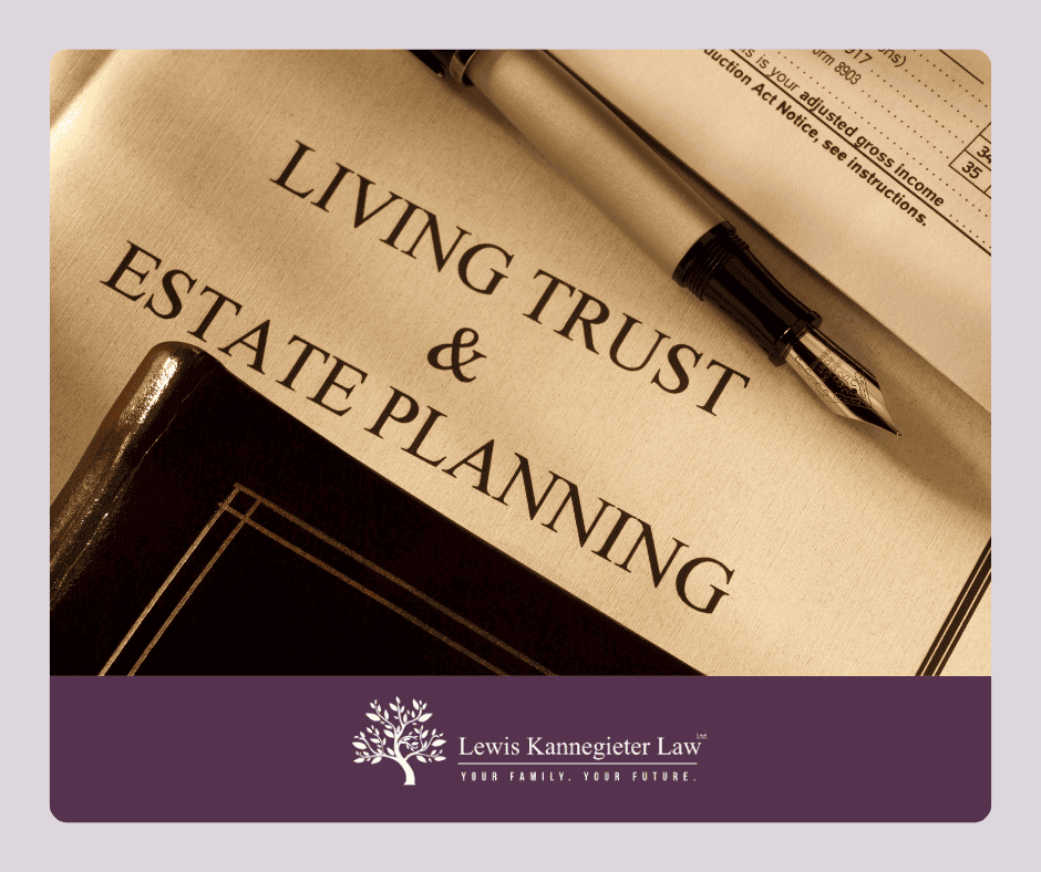 Living Trust and Estate Planning papers